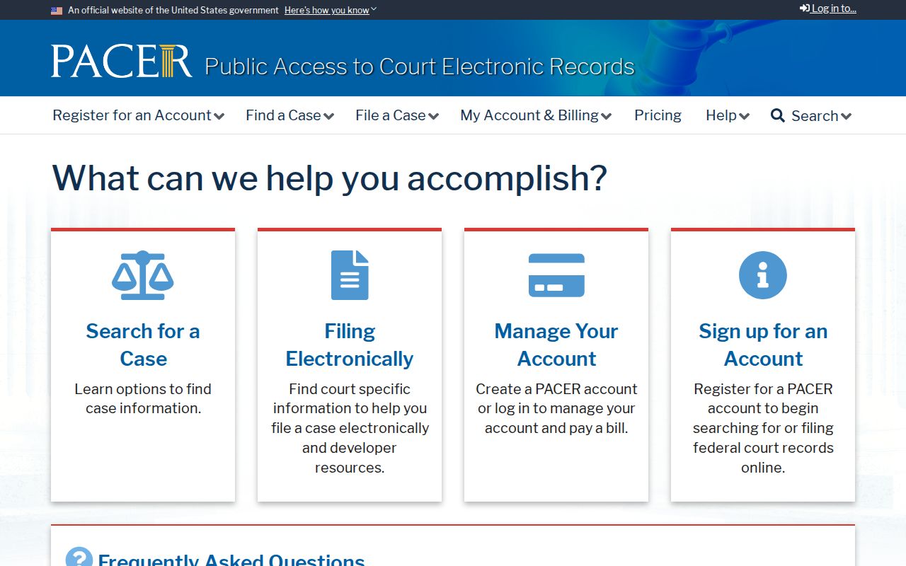 Clarke County federal criminal record PACER access
