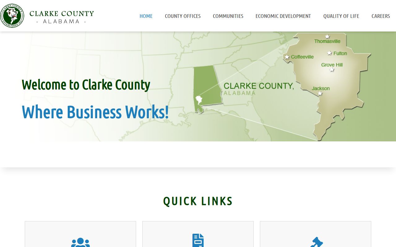 Clarke County criminal history government directory